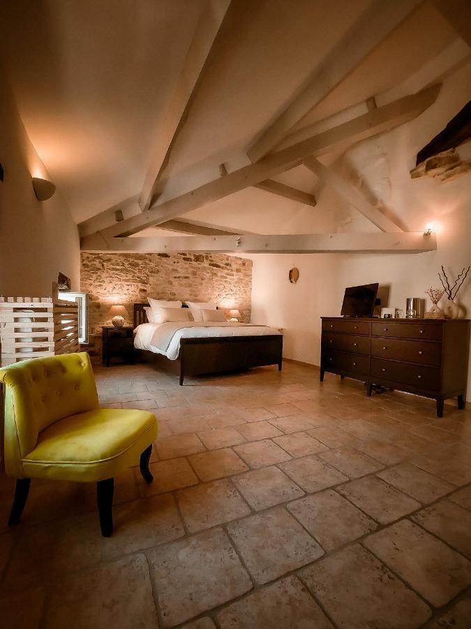 Les Lauriers Roses - Maison D'Hotes Barjac  Exteriör bild