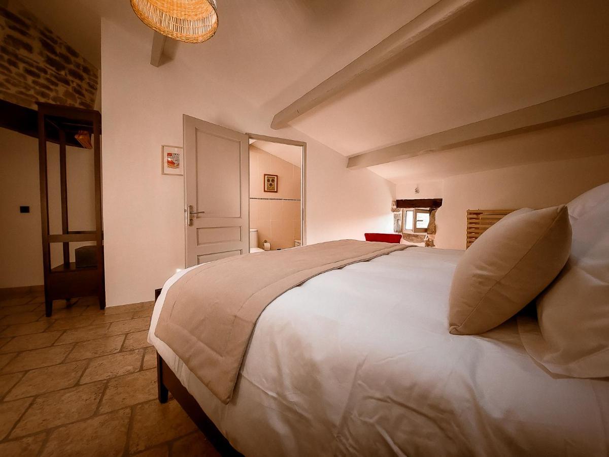 Les Lauriers Roses - Maison D'Hotes Barjac  Exteriör bild
