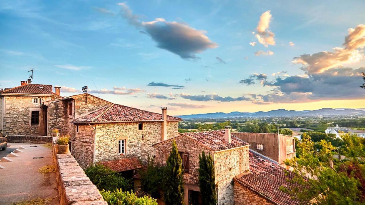 Les Lauriers Roses - Maison D'Hotes Barjac  Exteriör bild